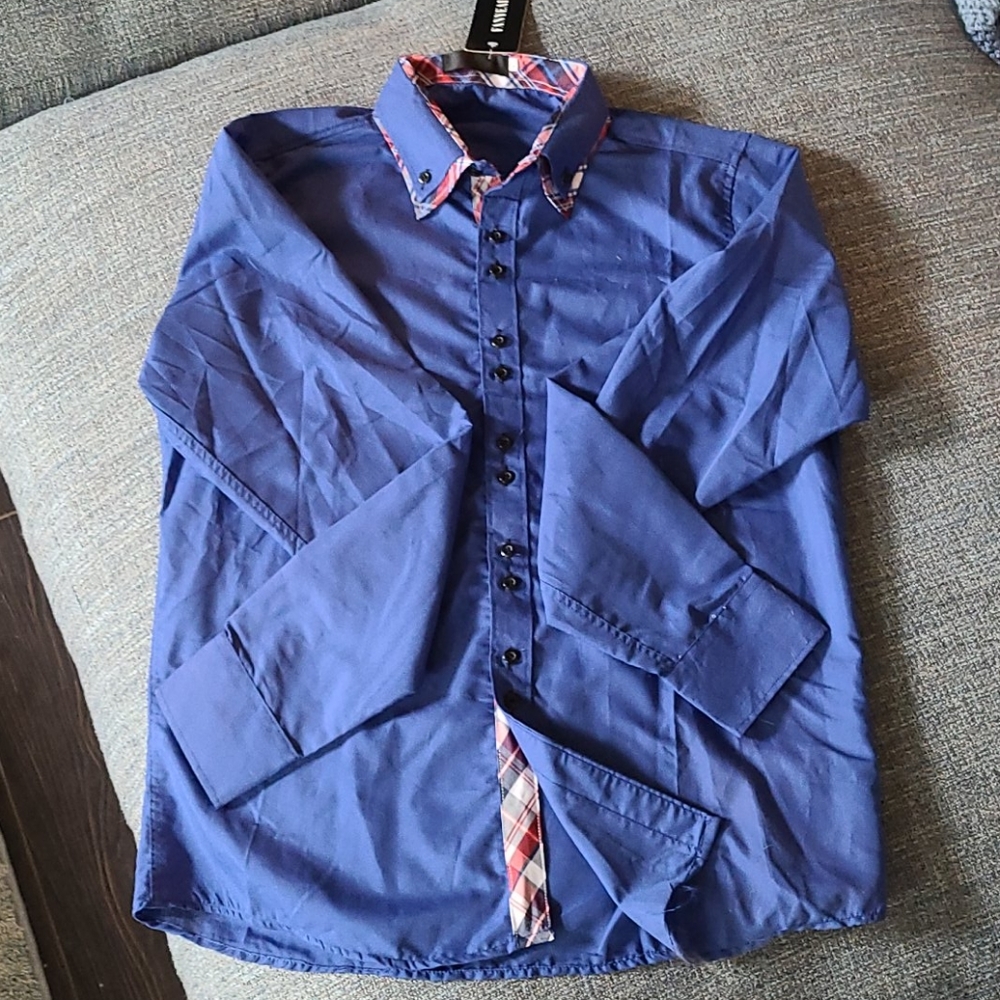 Men's M dress shirt neck 17 slim fit